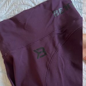 Better Bodies High Waist Leggings Dark Purple